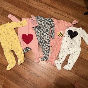 9 month footed pajamas
